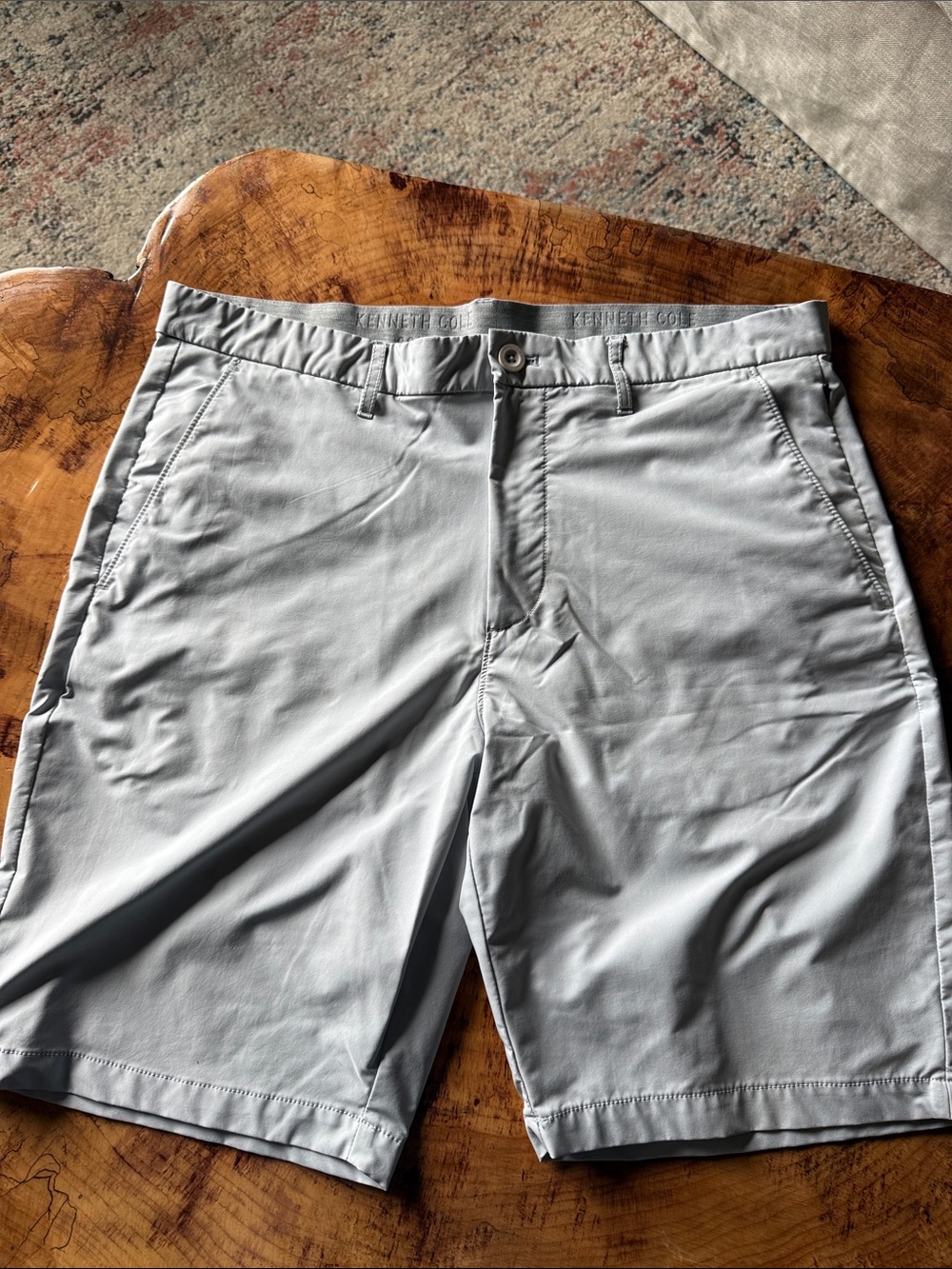 Kenneth Cole Light Gray Men’s Chino Shorts